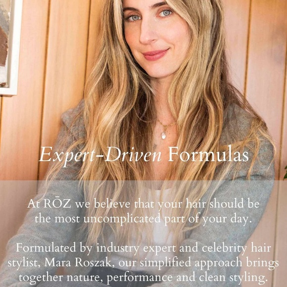 New ROZ Hair The Healthy Hair Kit (3) Conditioner travel bag sandalwood comb $84 - Picture 10 of 12